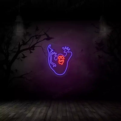 Spooky Spirit Neon Sign | Red