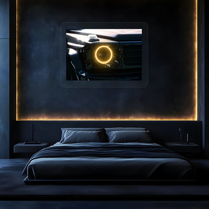 Phantom G-Class Halo Neon Artwork | Orange
