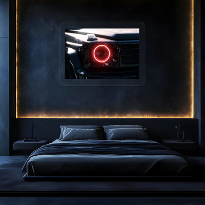 Phantom G-Class Halo Neon Artwork | Red