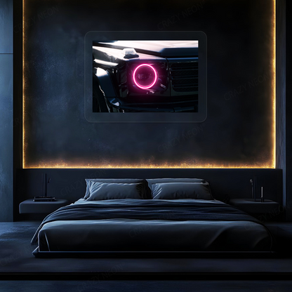 Phantom G-Class Halo Neon Artwork | Pink