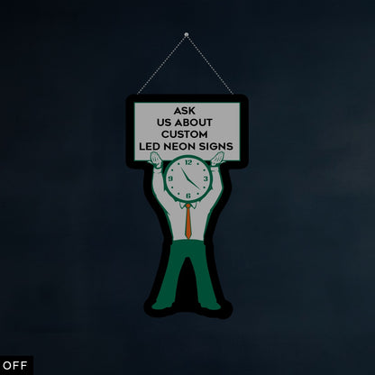 Minute Man Sign
