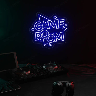 Game Room Neon Sign | Blue