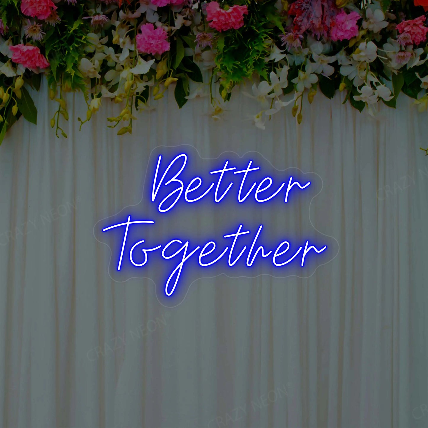 Better Together Neon Sign | Blue