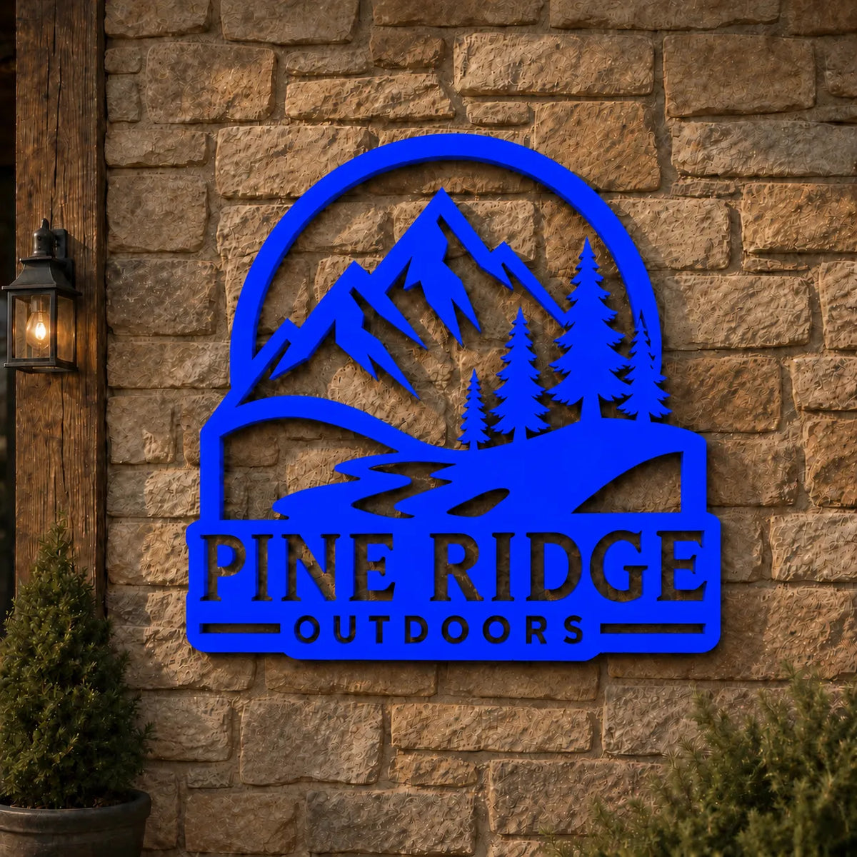 Custom Metal Logo Sign