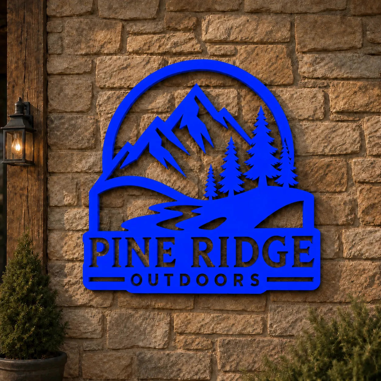 Custom Metal Logo Sign