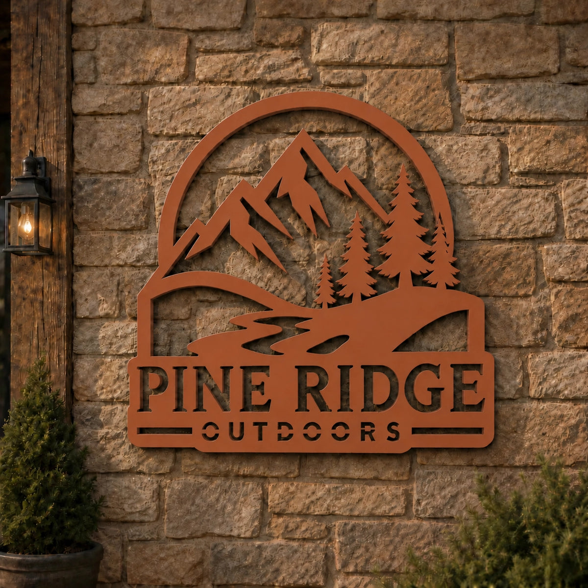 Custom Metal Logo Sign
