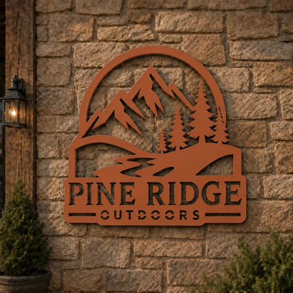 Custom Metal Logo Sign