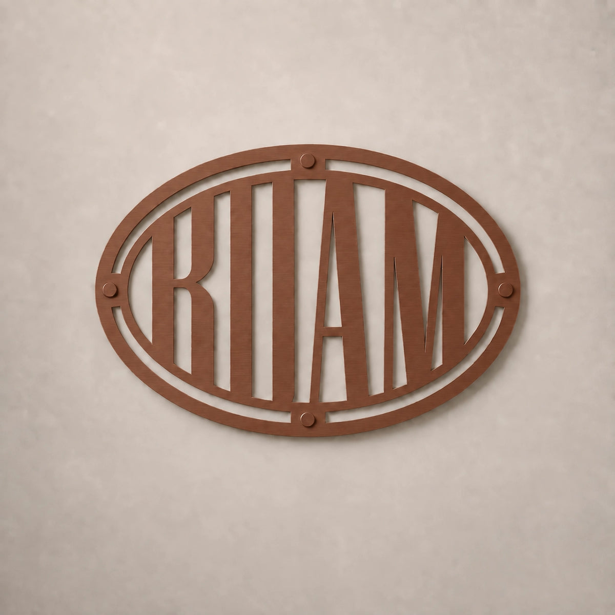 Custom Metal Logo Sign