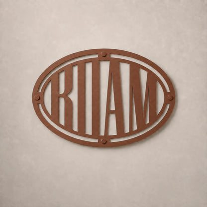 Custom Metal Logo Sign