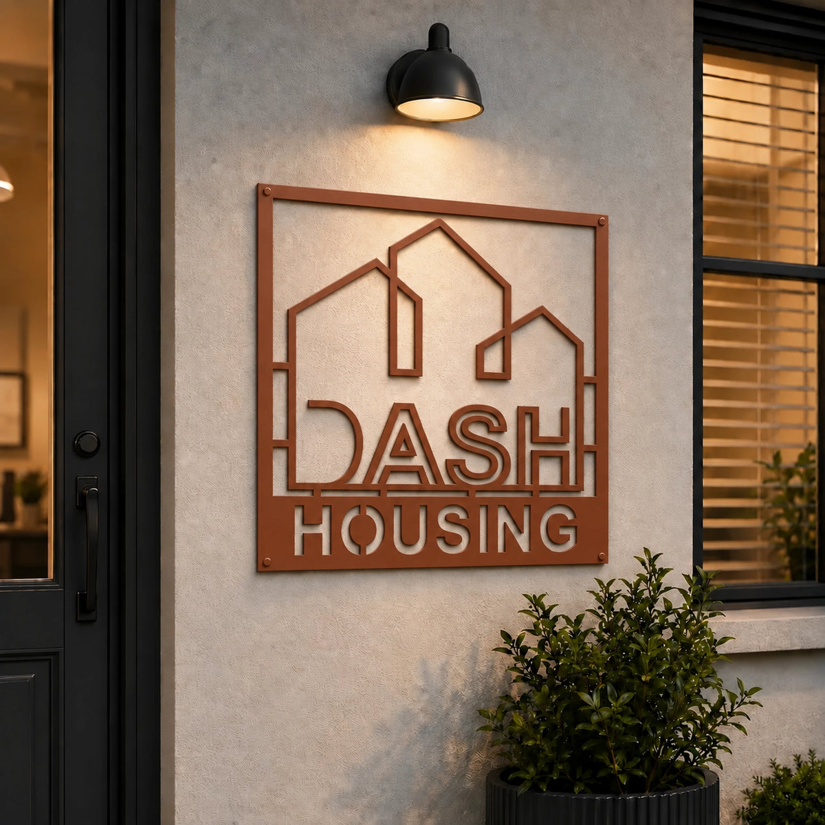 Custom Metal Logo Sign
