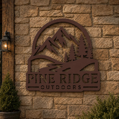 Custom Metal Logo Sign
