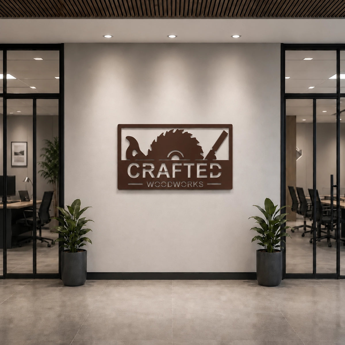 Custom Metal Logo Sign