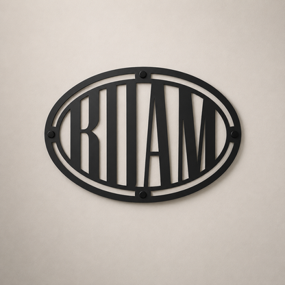Custom Metal Logo Sign