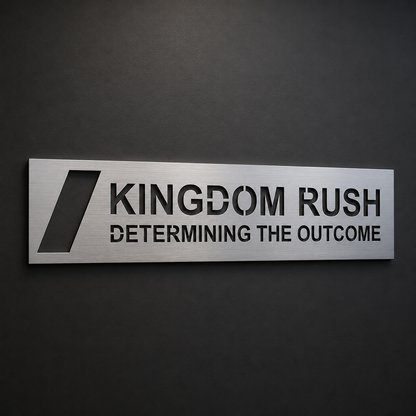 Custom Metal Logo Sign