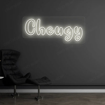 Cheugy LED Neon Sign | Warmwhite