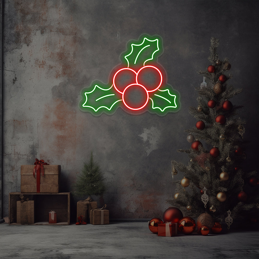 Mistletoe Sign Mistletoe Neon Sign | CNUS023577 | CRAZY NEON® – Crazy Neon