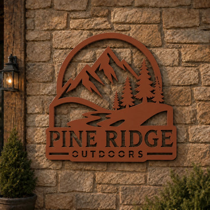 Custom Metal Logo Sign