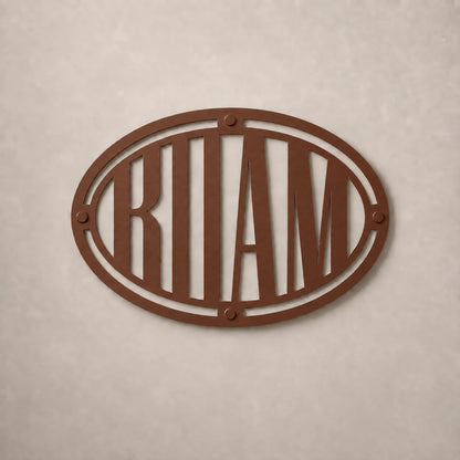 Custom Metal Logo Sign