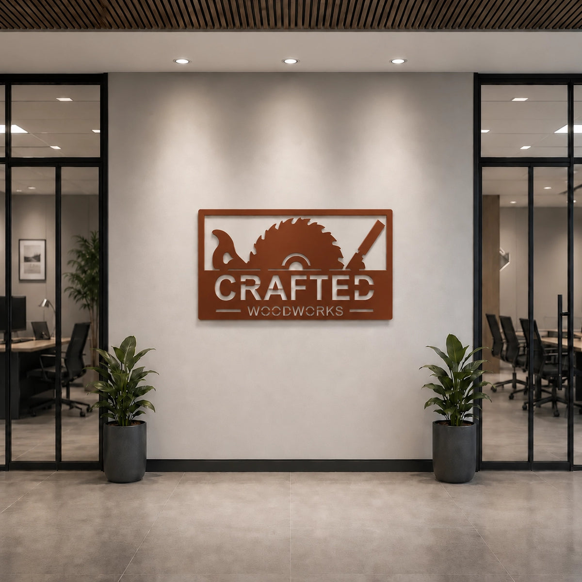 Custom Metal Logo Sign