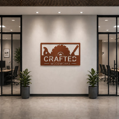 Custom Metal Logo Sign