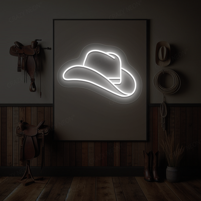 Cowboy Hat Neon Sign