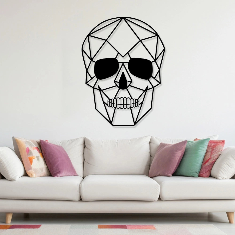 Skull Metal Wall Art