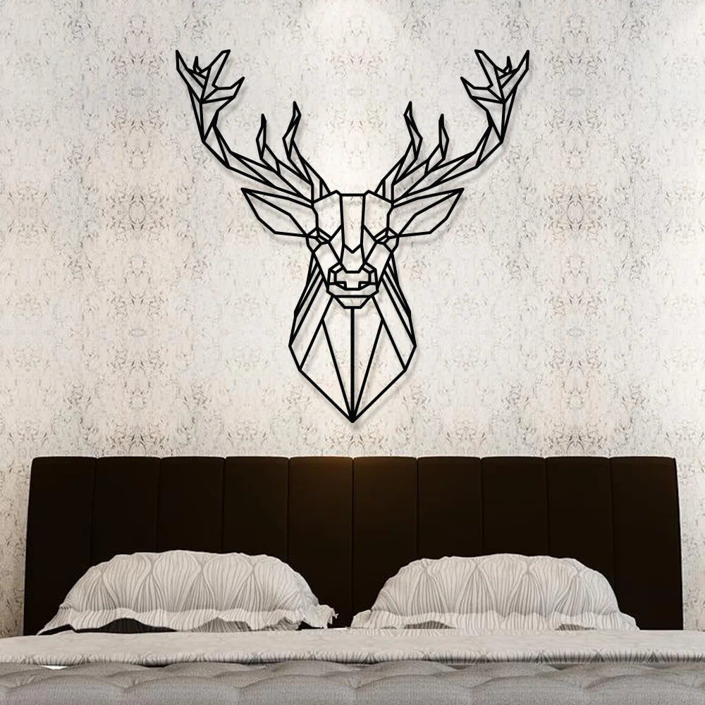 Reindeer Metal Wall Art