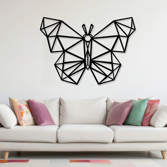 Butterfly Metal Sign