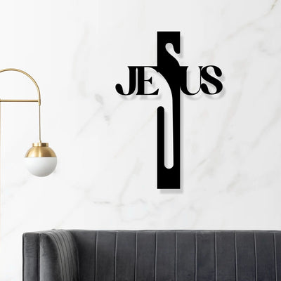 Cross Metal Wall Decor sign