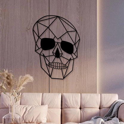 Skull Metal Wall Art