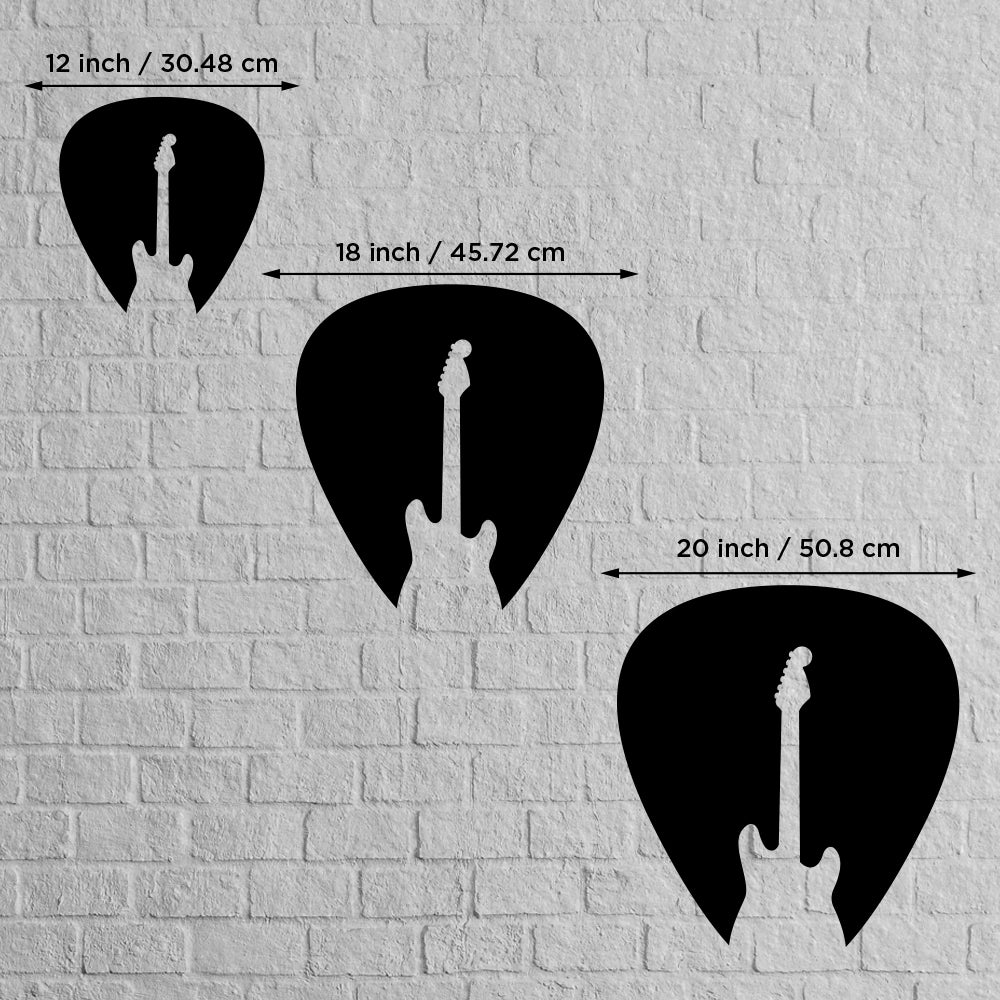 Guitar Metal Wall Art