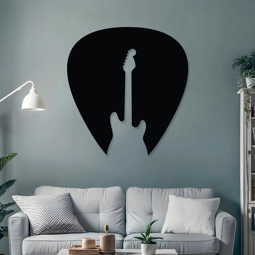 Guitar Metal Wall Art