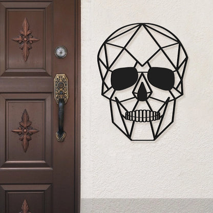 Skull Metal Wall Art