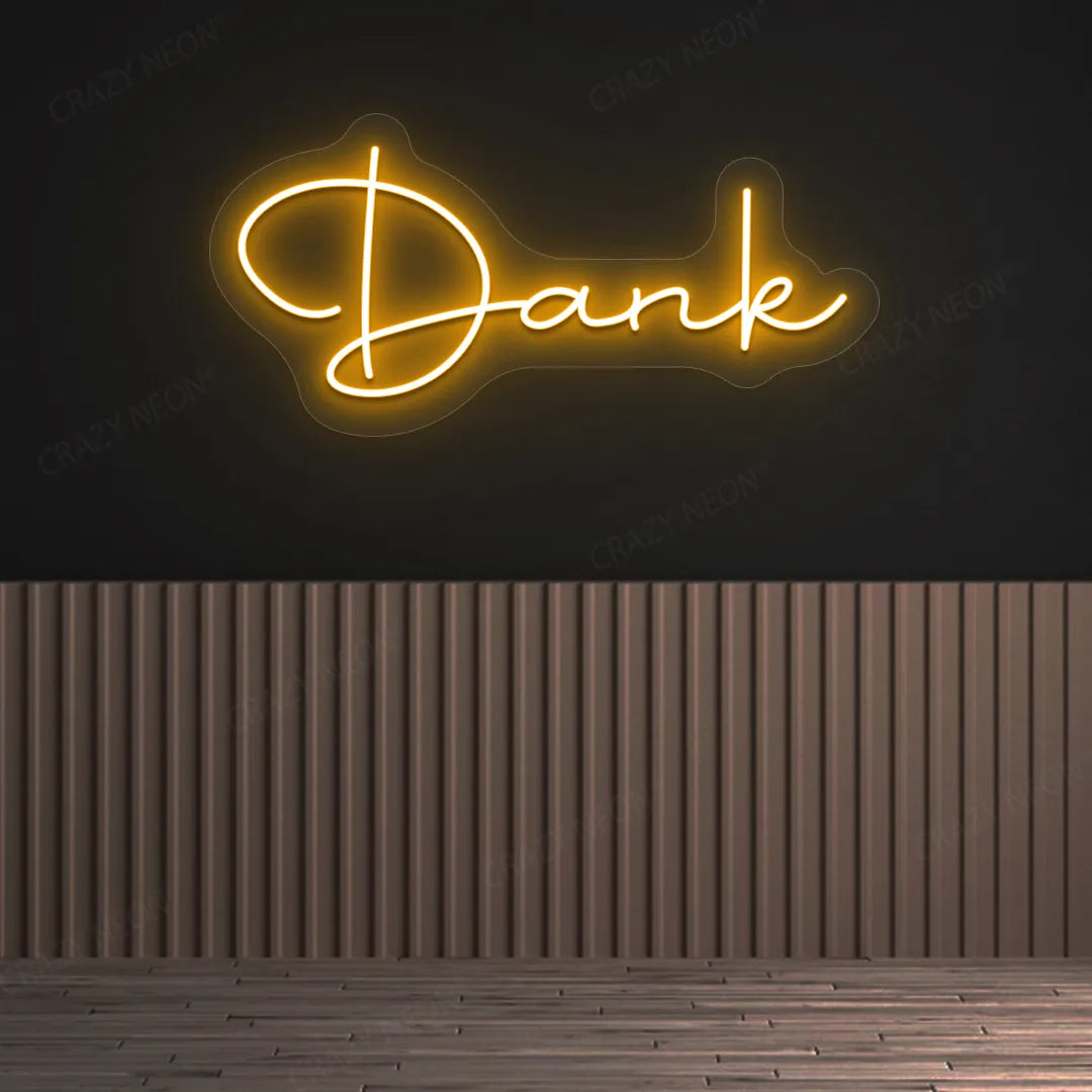 Cheugy LED Neon Sign | Orange