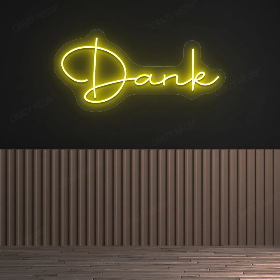 Cheugy LED Neon Sign | Yellow