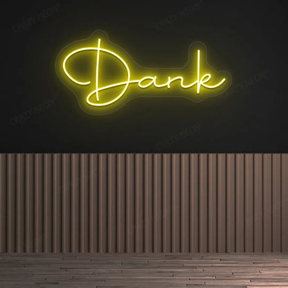 Cheugy LED Neon Sign | Yellow