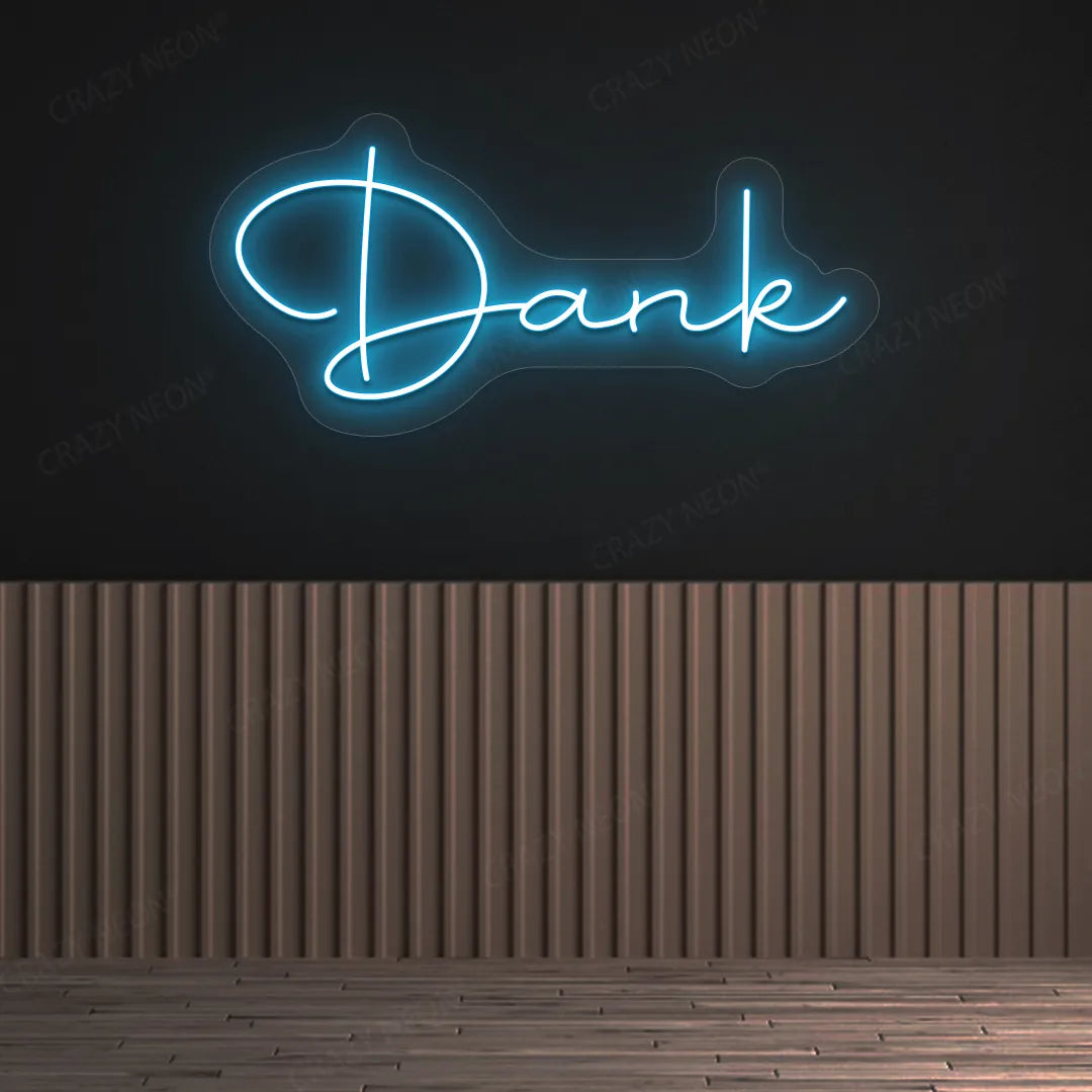 Cheugy LED Neon Sign | Iceblue