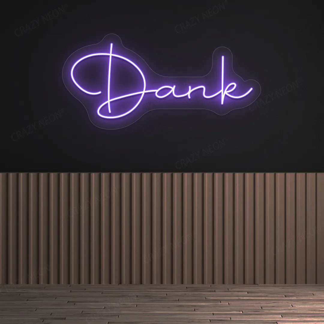 Cheugy LED Neon Sign | Purple