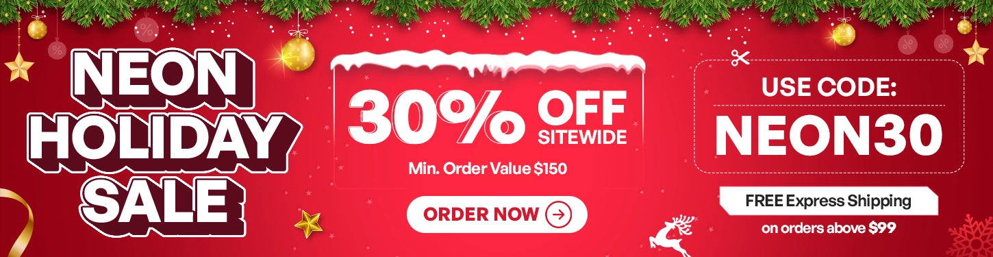NEON HOLIDAY SALE Is Live