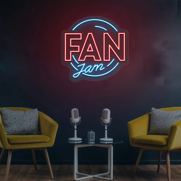 Fan Jam Neon Sign
