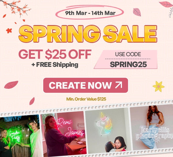 Spring Sale Is Live