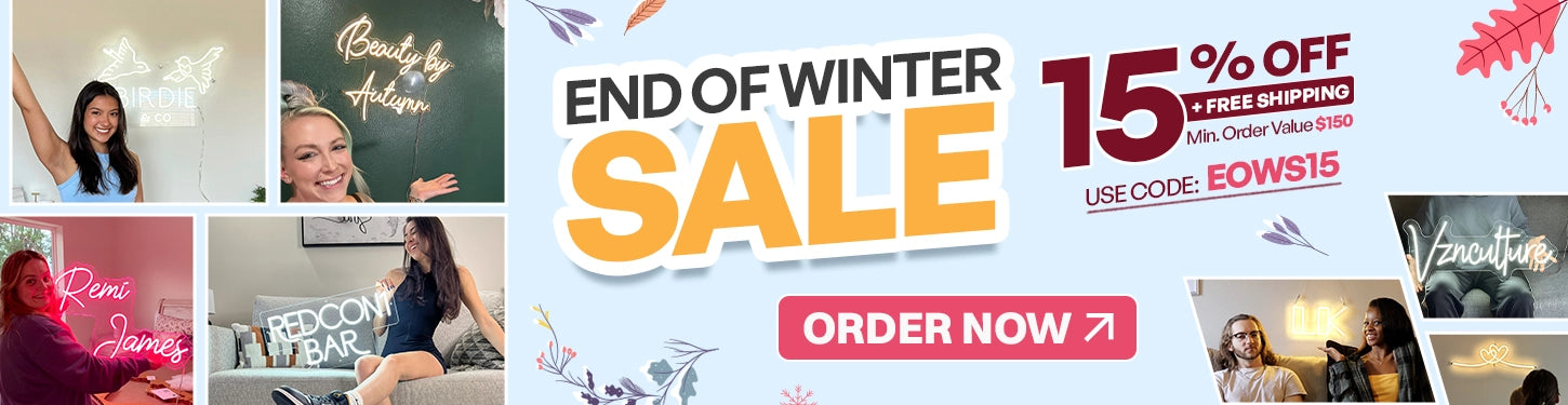End Of Winter Sale Is Live