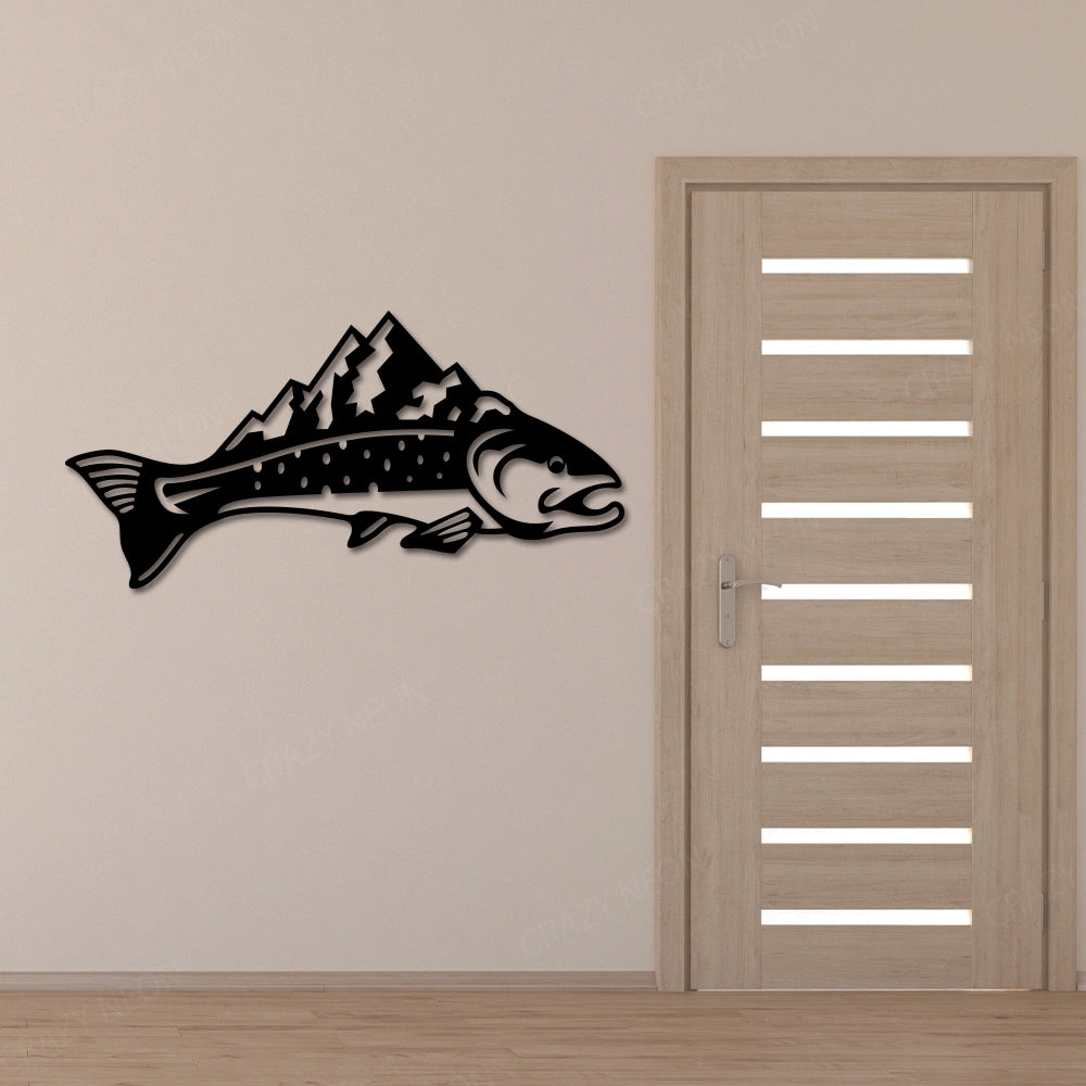 Fish Metal Wall Art