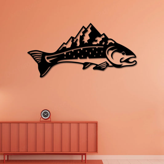 Fish Metal Wall Art