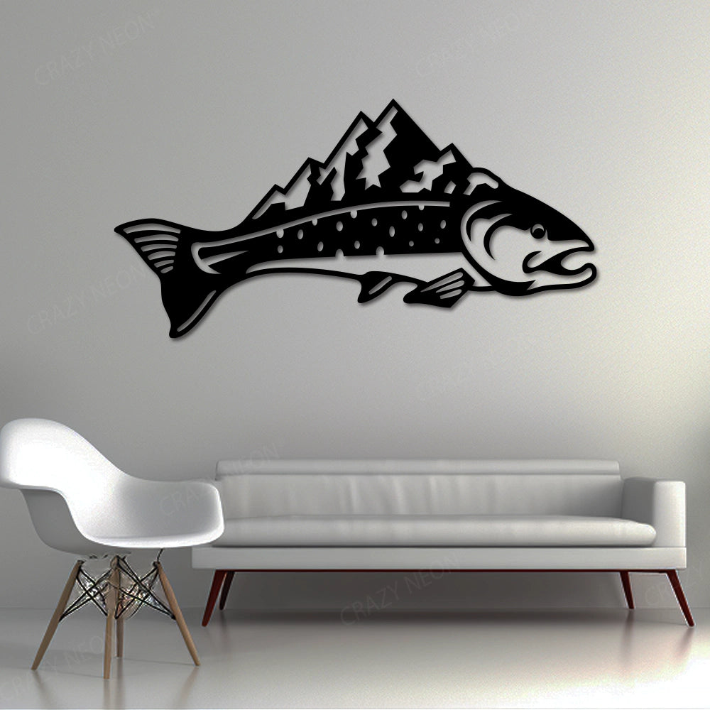 Fish Metal Wall Art