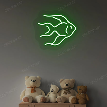 Fish Neon Sign | Green