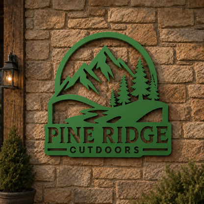 Custom Metal Logo Sign