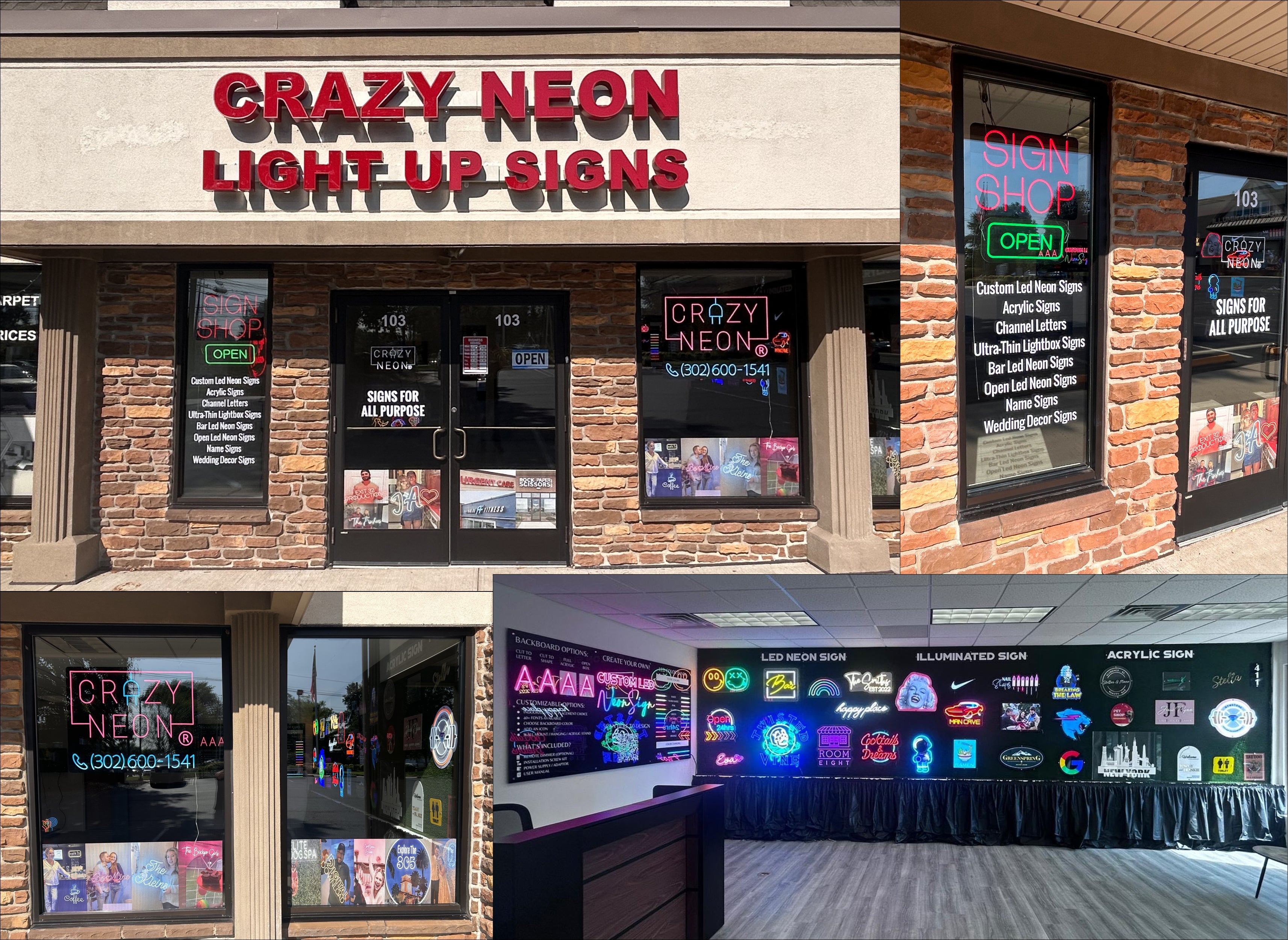 Stand Up Neon Sign | CNUS003602 | CRAZY NEON® – Crazy Neon