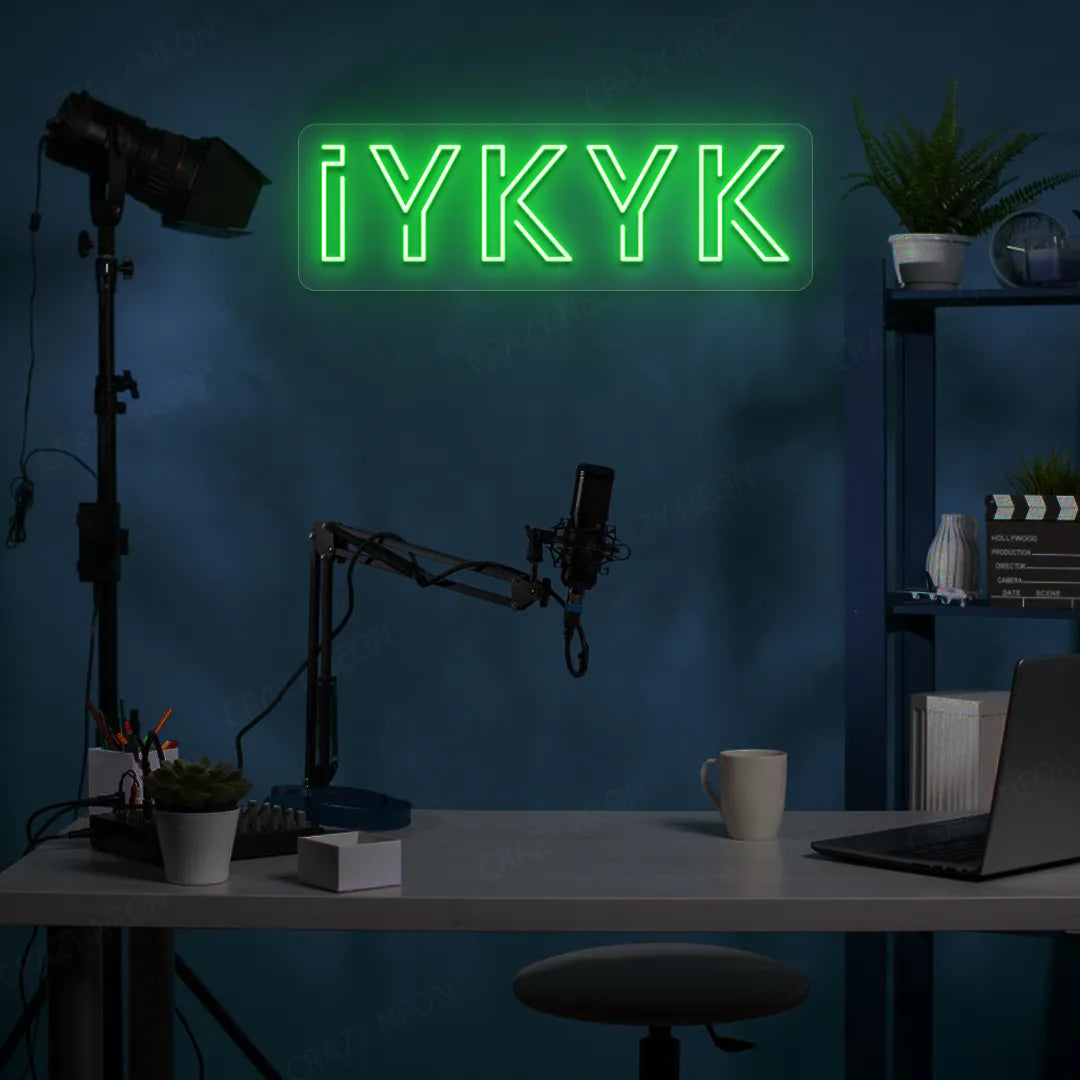 If You Know You Know Neon Sign | Green