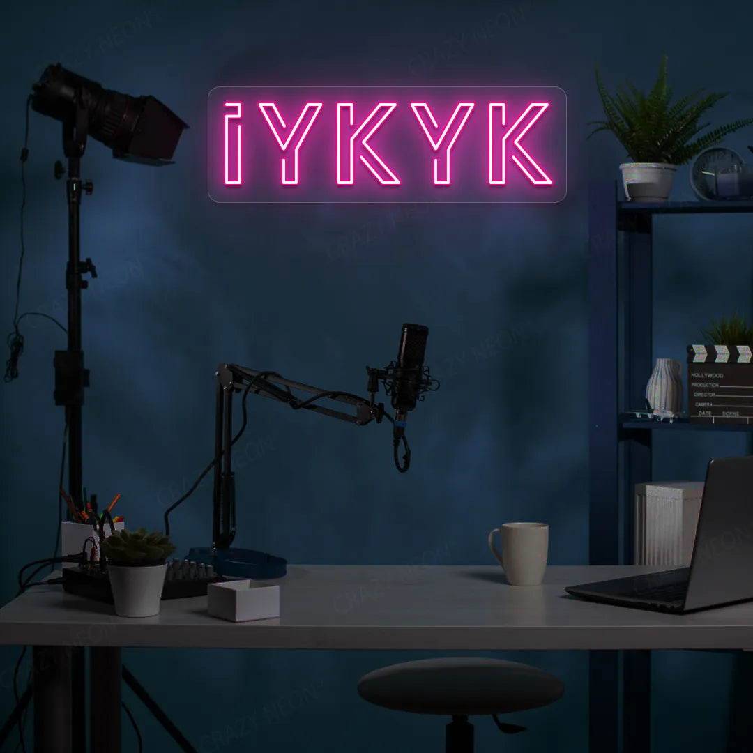 If You Know You Know Neon Sign | Pink